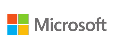 microsoft logo on a white background